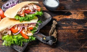 Bild mit Essen